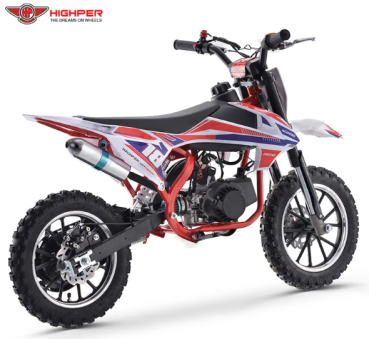 Preview: Kindermotocross-Dirtbike Highper-DBK 49 10 Zoll